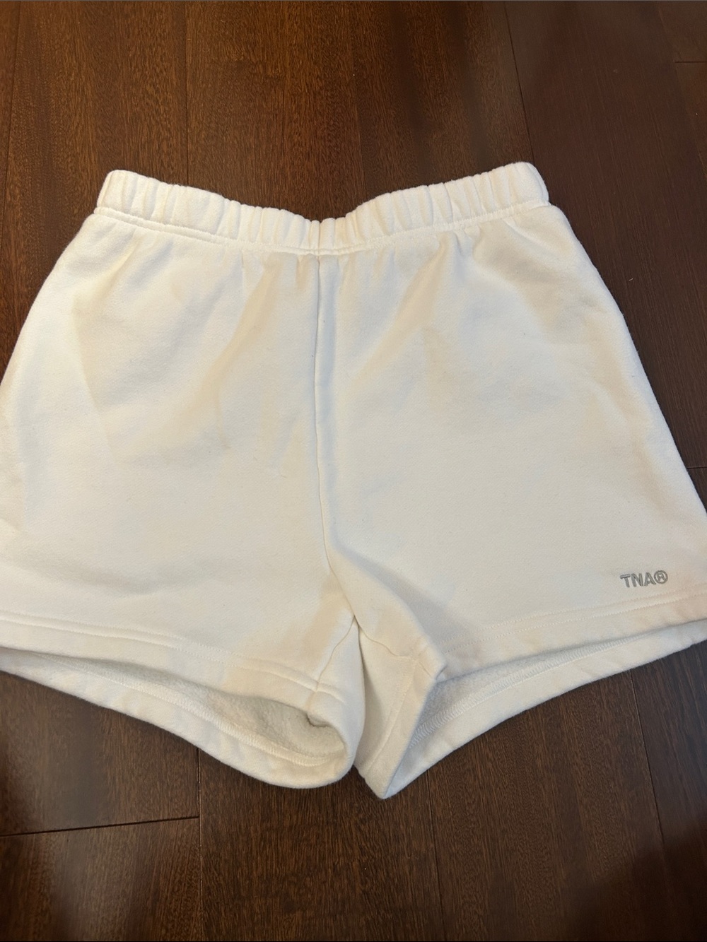 TNA Women's Cream Lounge Athletic Shorts